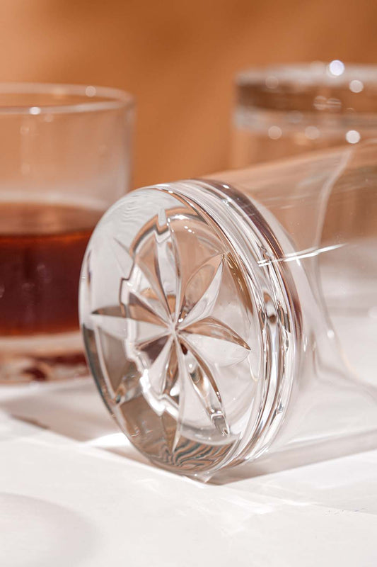 Starburst Whiskey Glass Set of 6 (450ml)