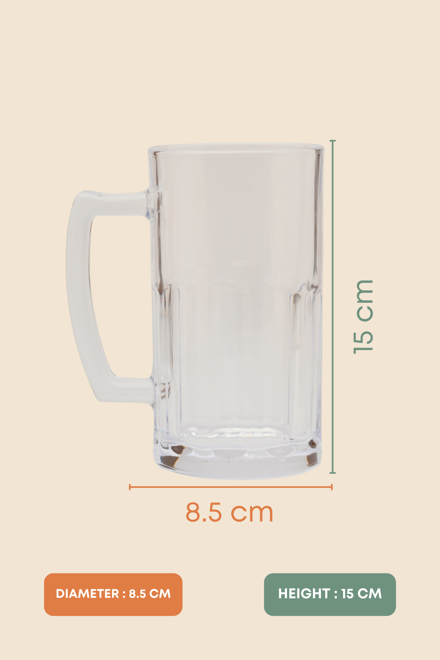 Frosty Forge Beer Mug Set of 2 (600ml)