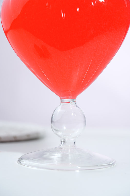 Éclat Amour Cocktail Glass with Glass Straw Set of 2 (250ml)