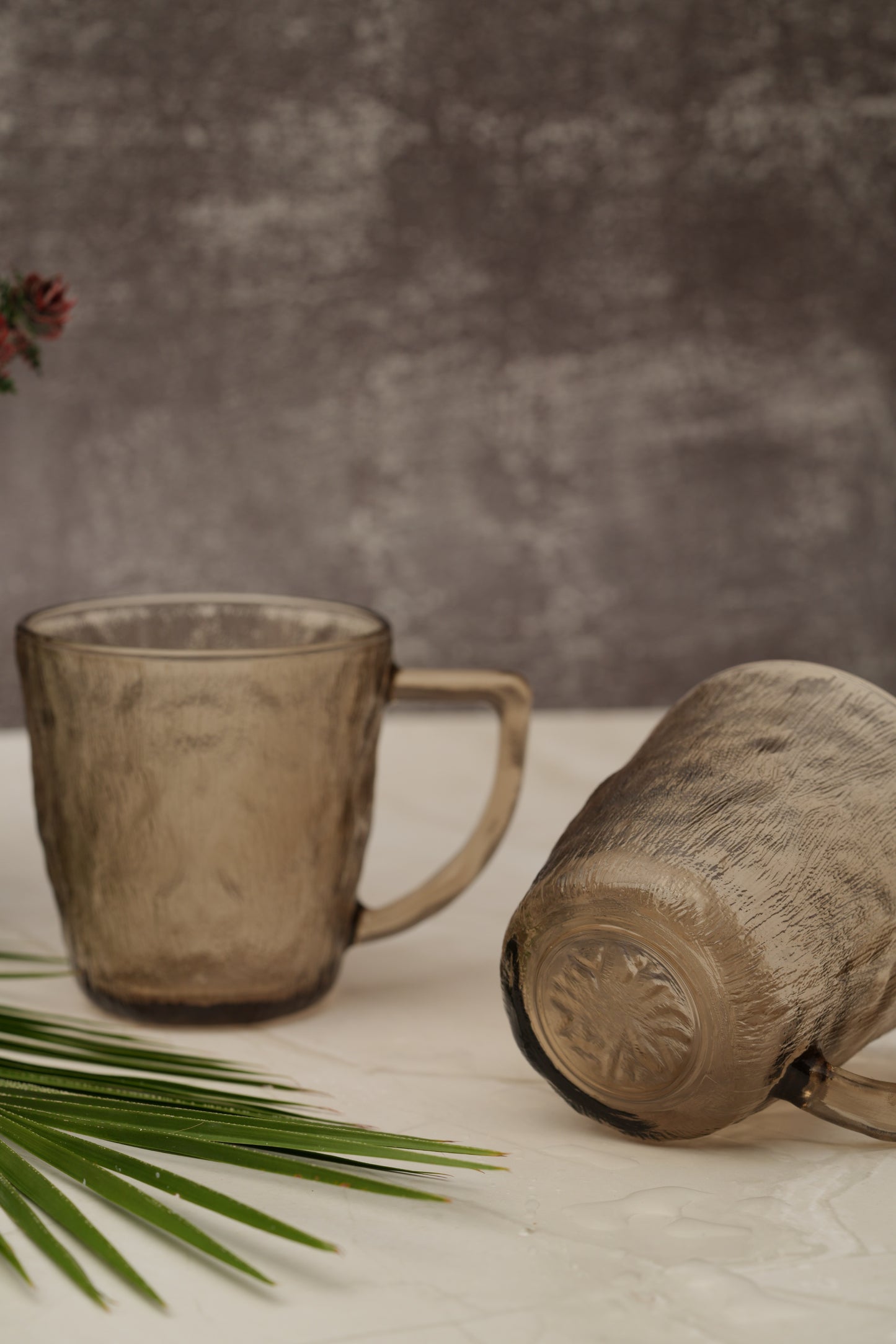 Icey Glass Mug Set of 2 (260ml)