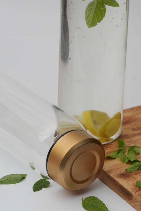 Premium Borosilicate Glass Bottle 1 Litre