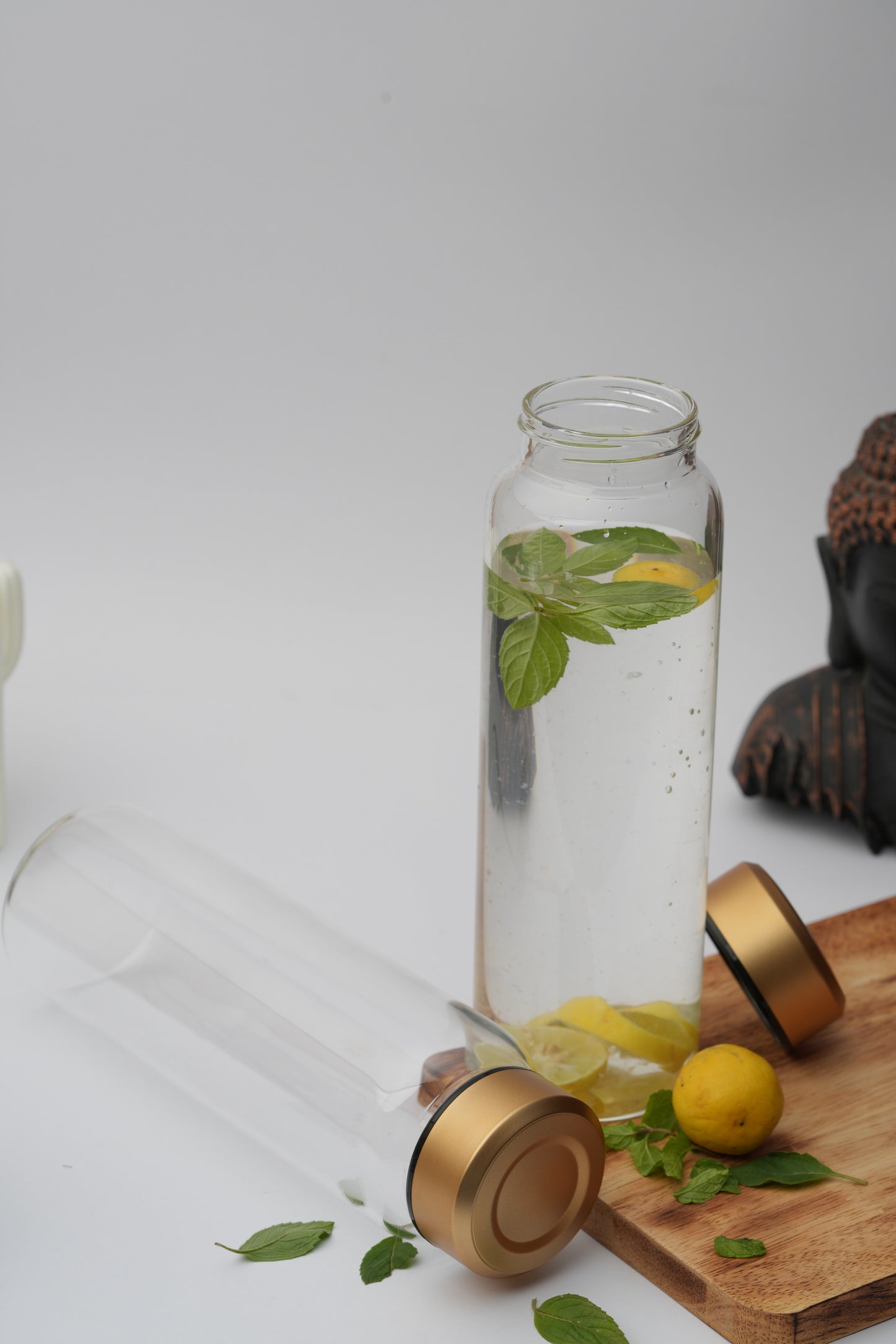Premium Borosilicate Glass Bottle 1 Litre