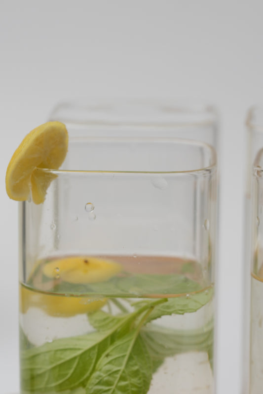 Qubo Borosilicate Glass Set of 6 (320ml)