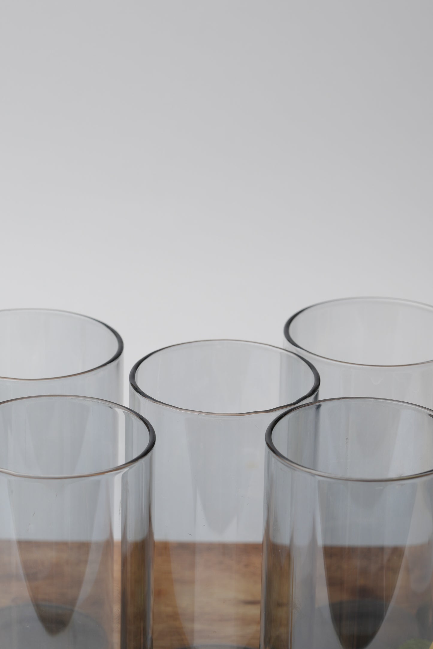 Smoke Clarity Borosilicate Glass Set of 6 (320ml)