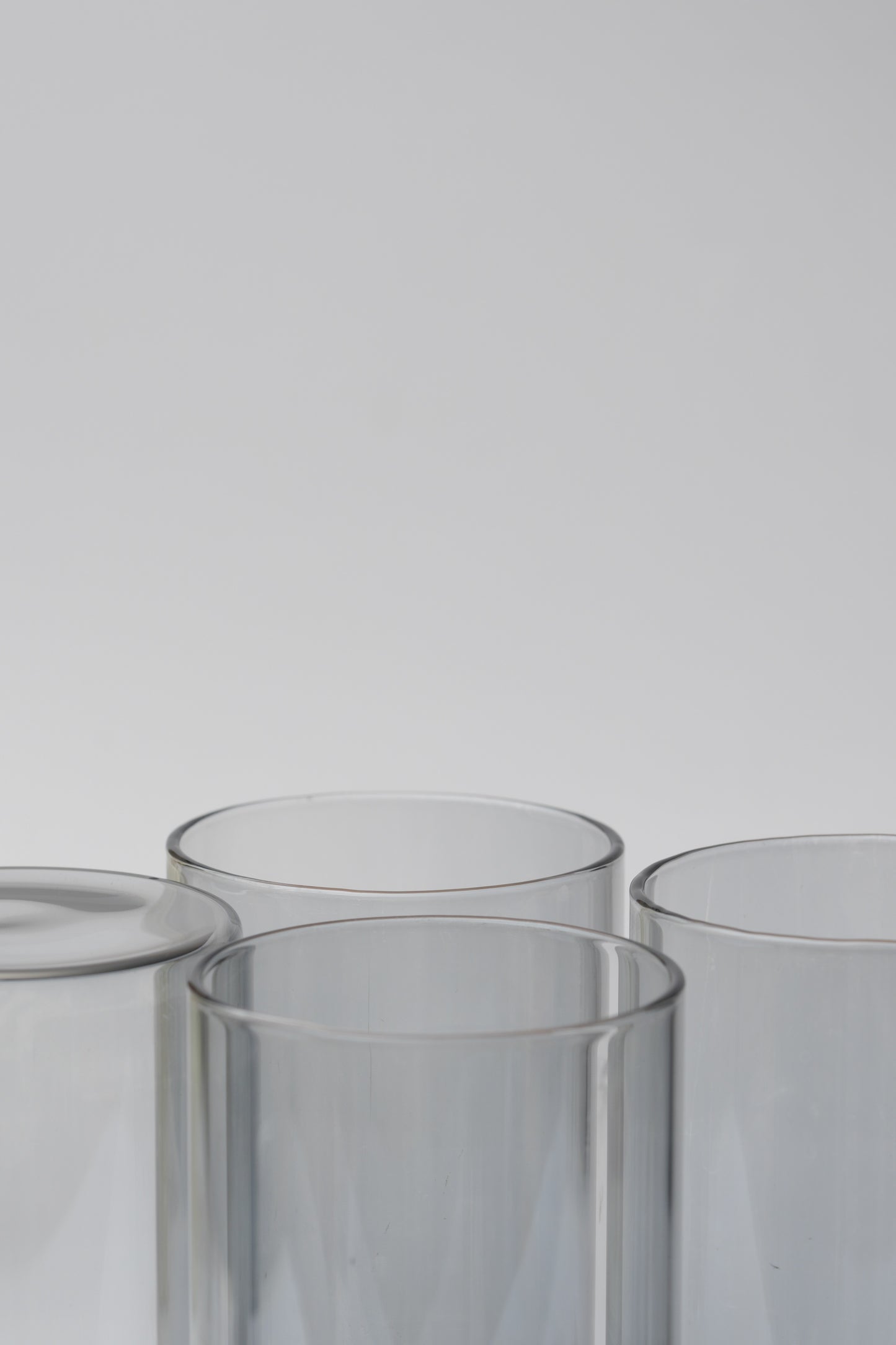 Smoke Clarity Borosilicate Glass Set of 6 (320ml)