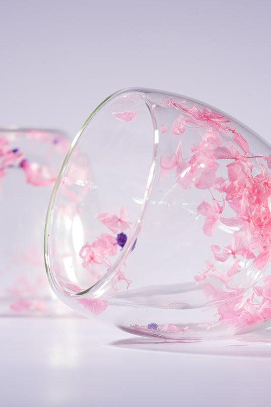 Flora Duo Double Wall Glass Set of 2 (250ml)