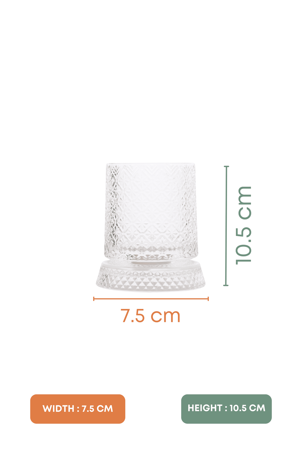 Wiser Revolving Cocktail Glass Set of 4 (330ml)