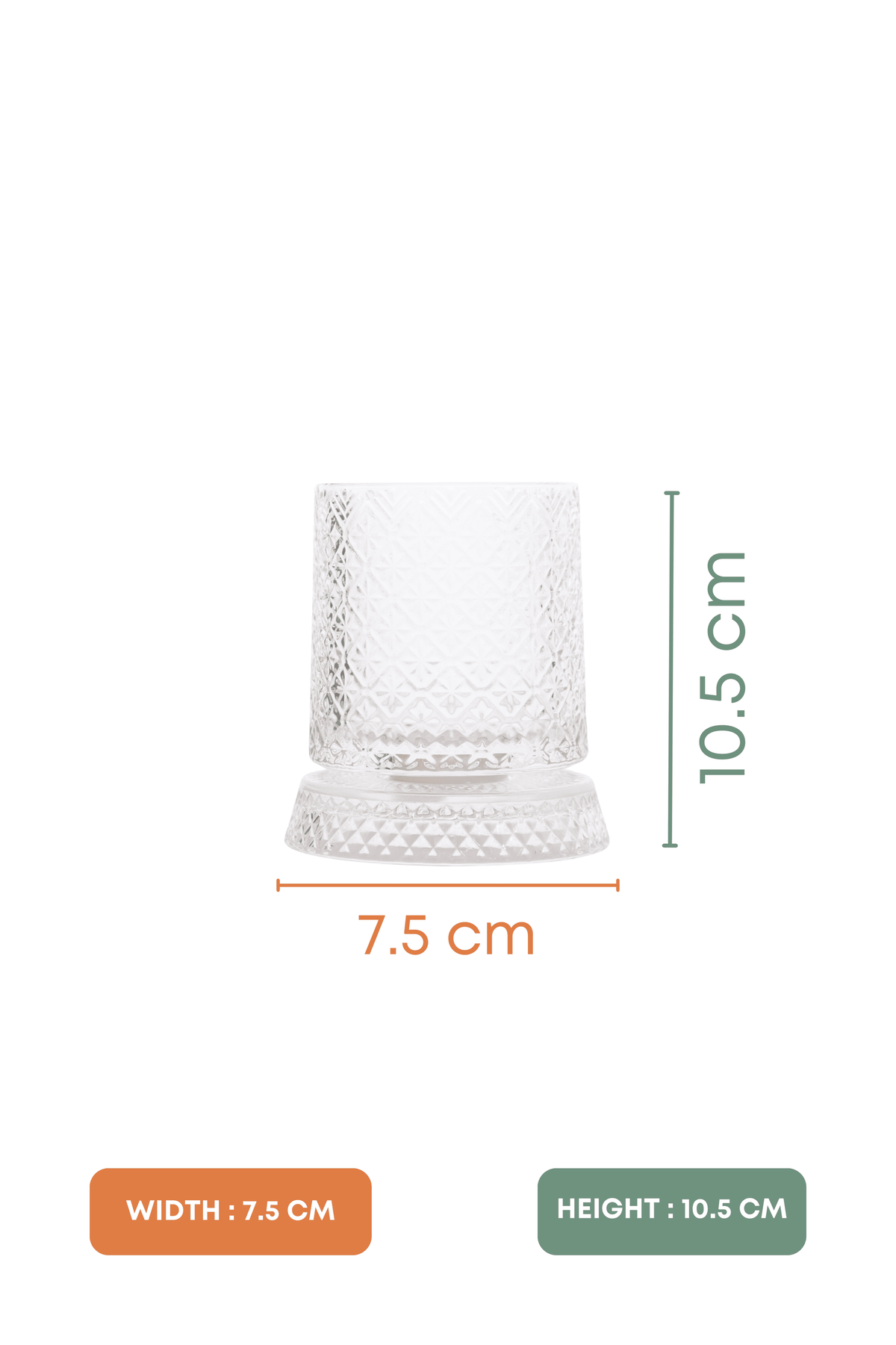 Wiser Revolving Cocktail Glass Set of 4 (330ml)