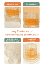 Whimsy Revolving Cocktail Glass Set of 4 (330ml)