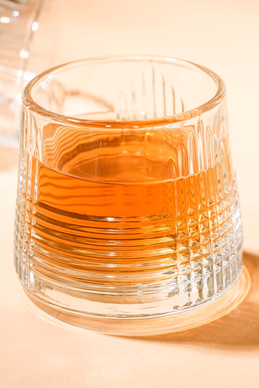 Gridline Rotating Whiskey Glass Set of 6 (170ml)
