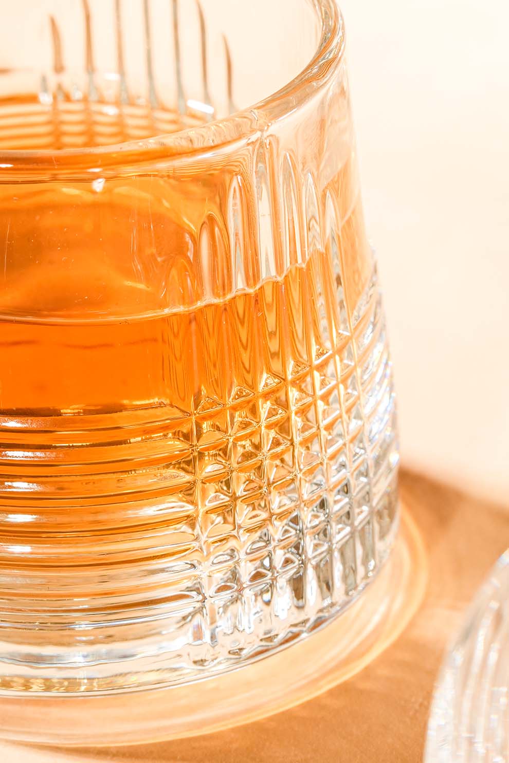 Gridline Rotating Whiskey Glass Set of 6 (170ml)