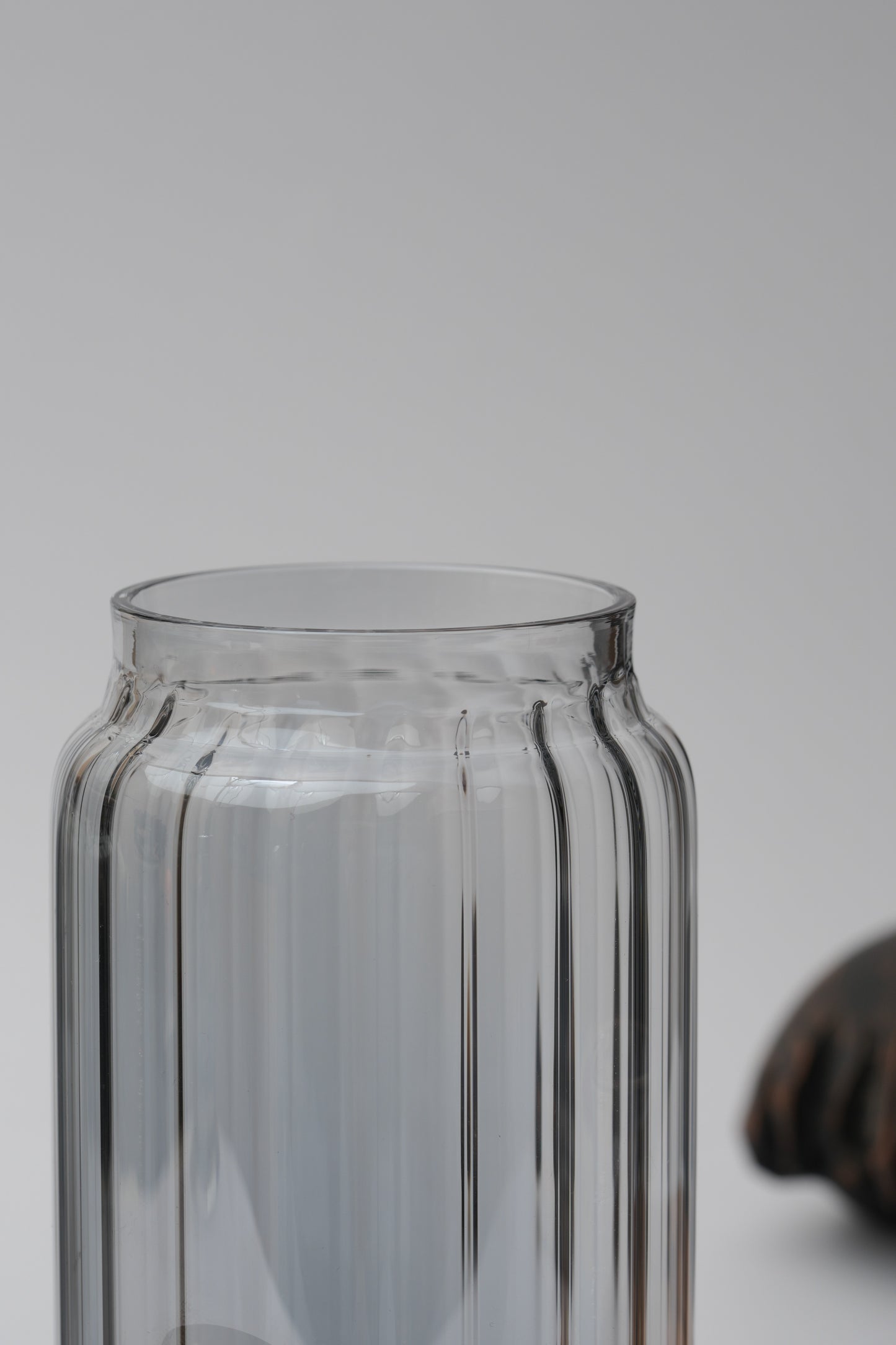 Aldo Glass Tumbler with Wooden Lid & Glass Straw Set of 2 (540ml)