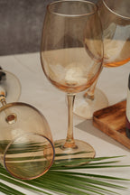 Amber Halo Wine Glass Set of 6 (465ml)