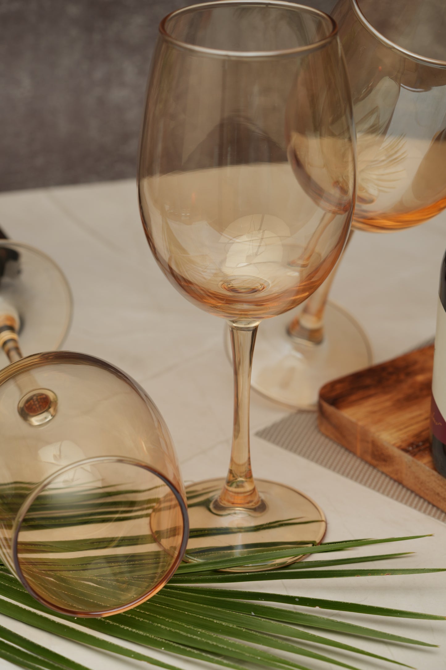 Amber Halo Wine Glass Set of 6 (465ml)