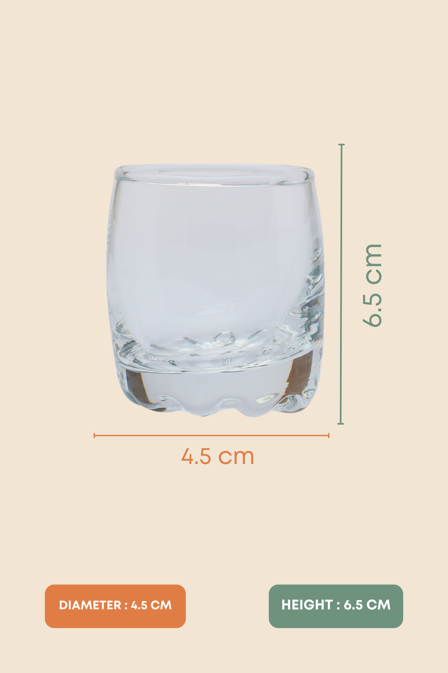 Blitz Shot Glass Set of 6 (80ml)