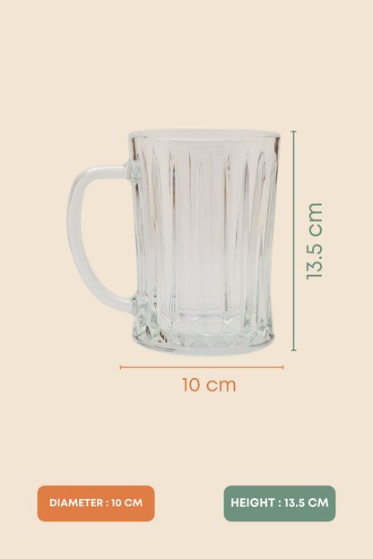 BrewLine Tankard Beer Mug Set of 2 (670ml)