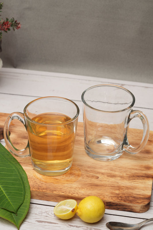 ClearVue Café Glass Mug Set of 6 (310ml)