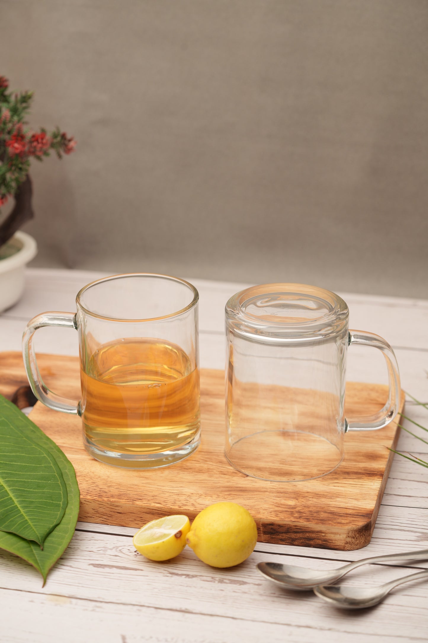 Crystal Brew Classic Glass Mug Set of 6 (350ml)