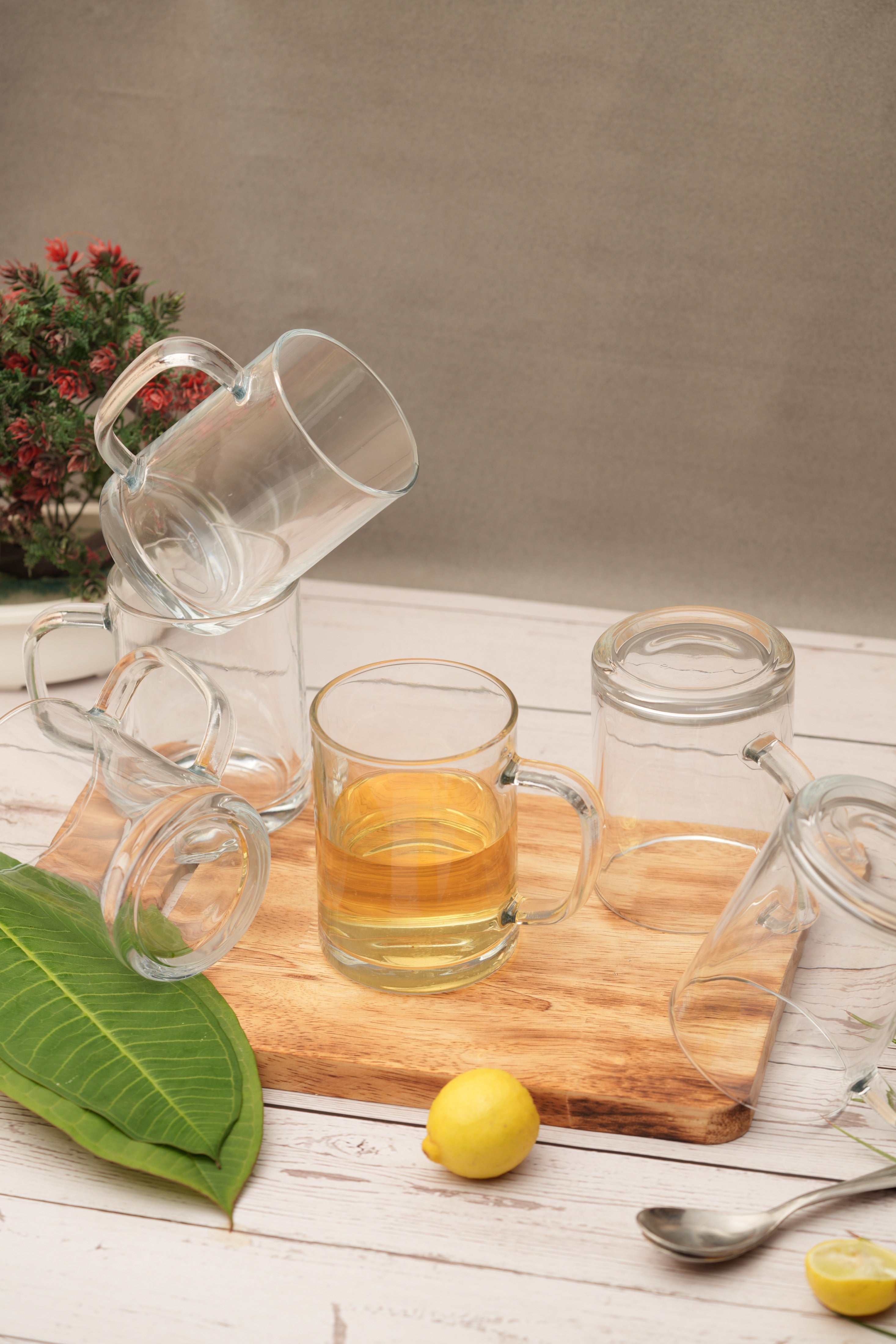 Crystal Brew Classic Glass Mug Set of 6 (350ml)