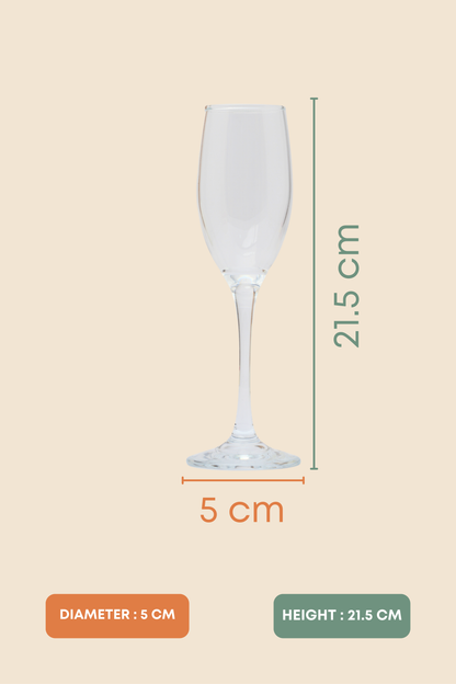 Crystalline Luxe Champagne Glass Set of 6 (310ml)