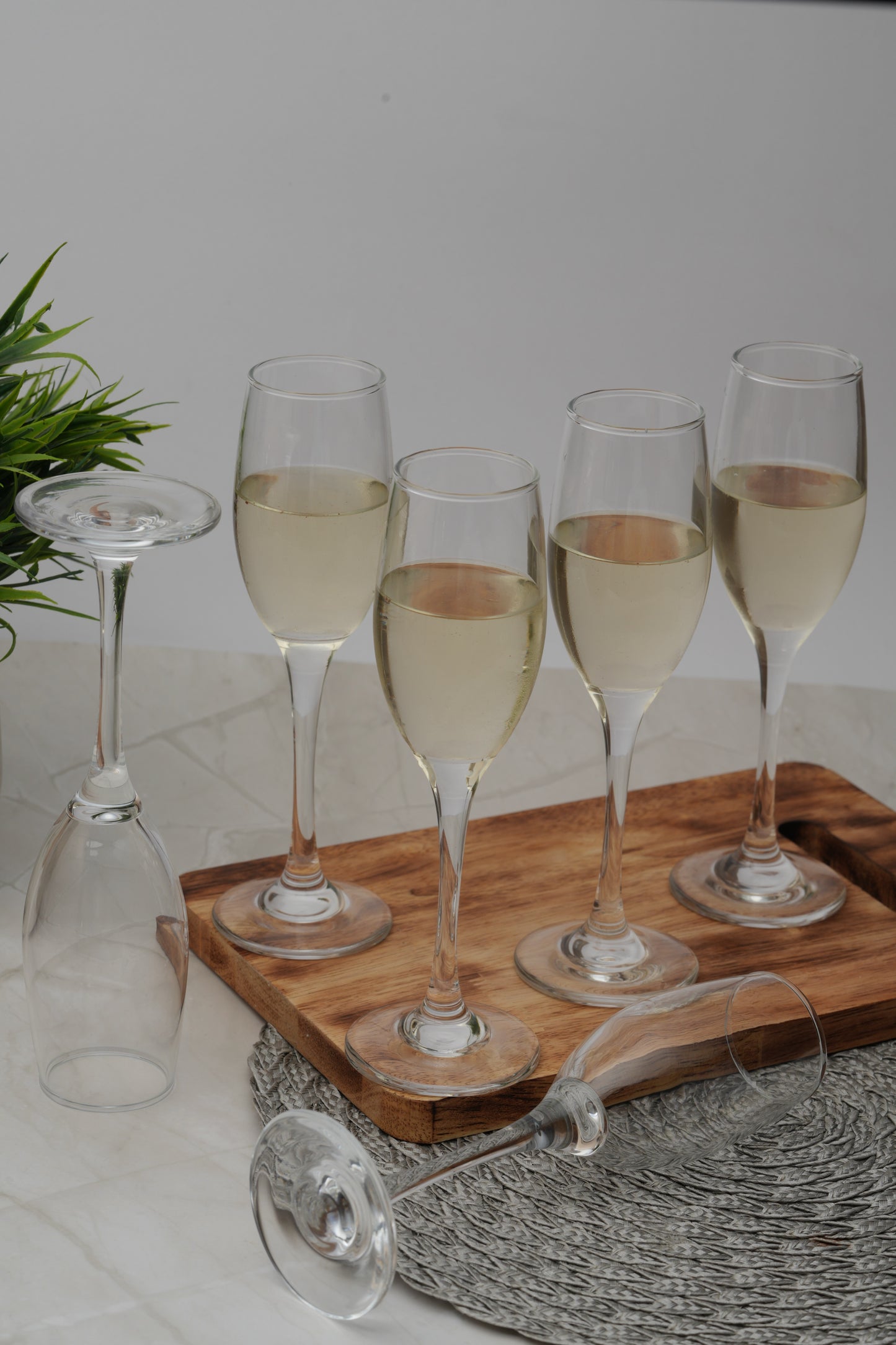 Crystalline Luxe Champagne Glass Set of 6 (310ml)