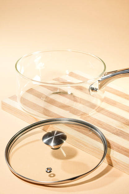 Silvy Borosilicate Glass Pan 1.6 Litre