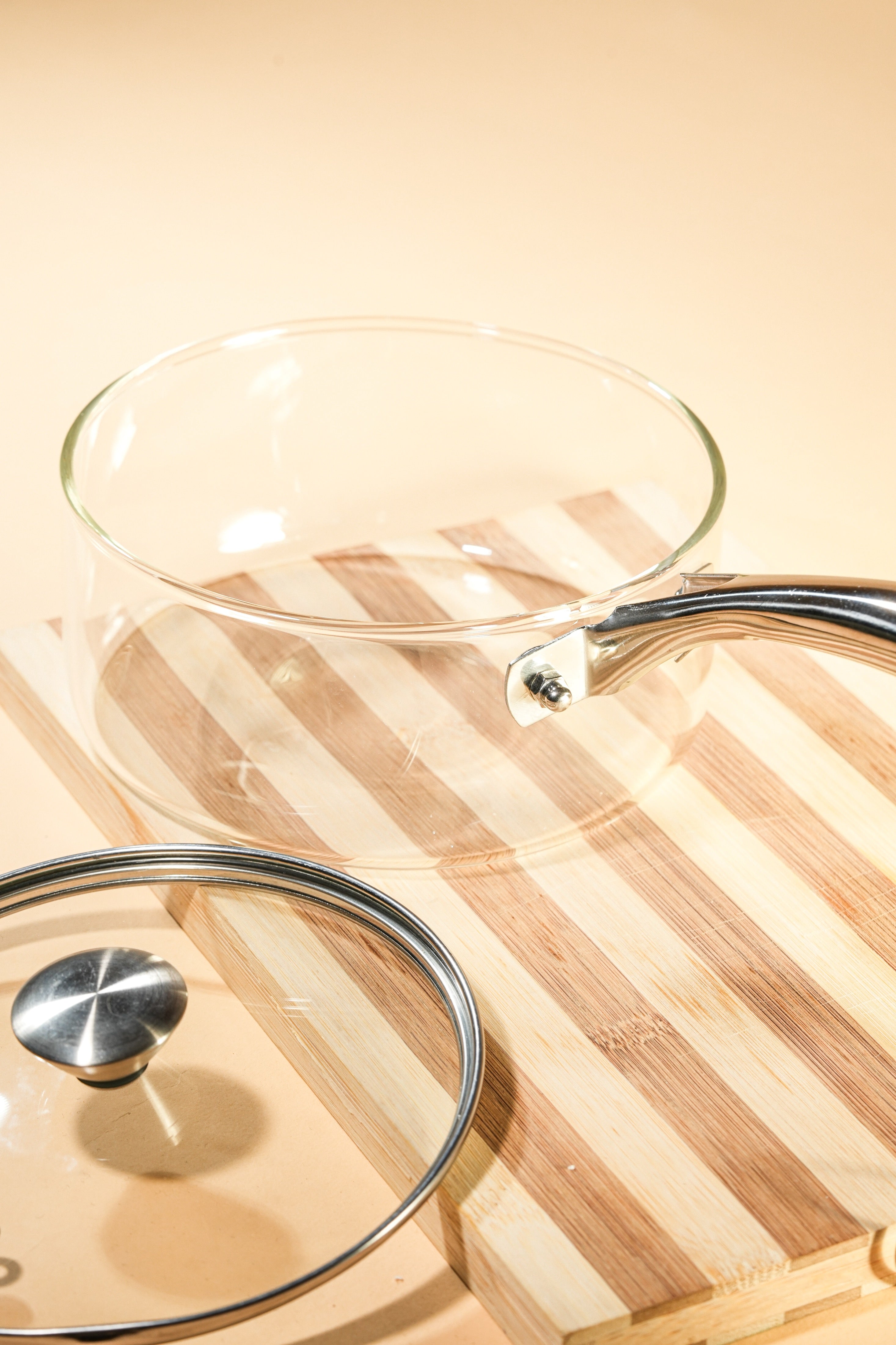 Silvy Borosilicate Glass Pan 1.6 Litre
