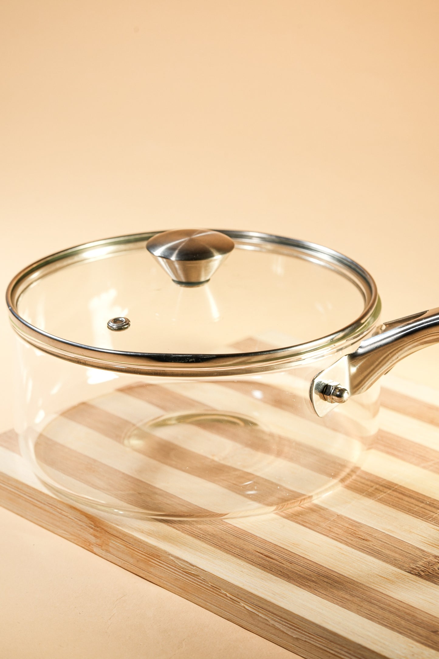 Silvy Borosilicate Glass Pan 1.6 Litre