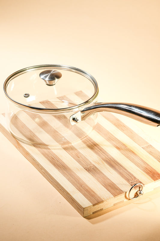 Silvy Borosilicate Glass Pan 1.6 Litre