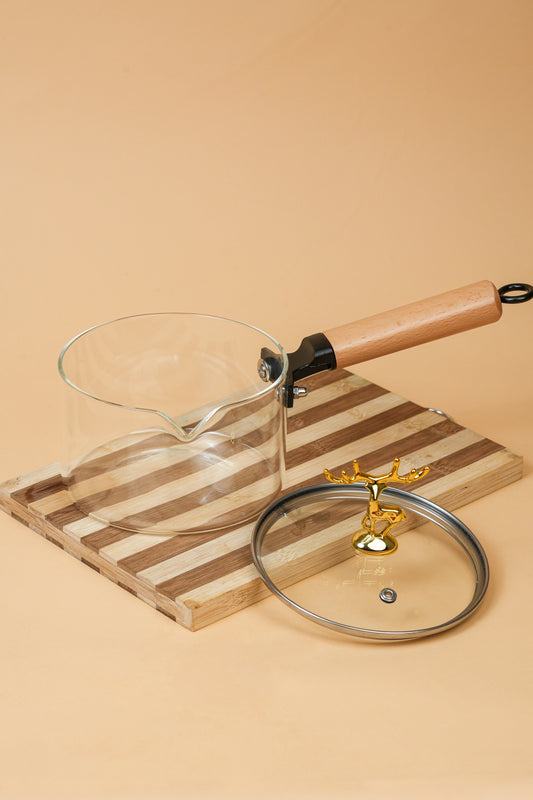 Rewood Borosilicate Glass Pan 1.2 Litre