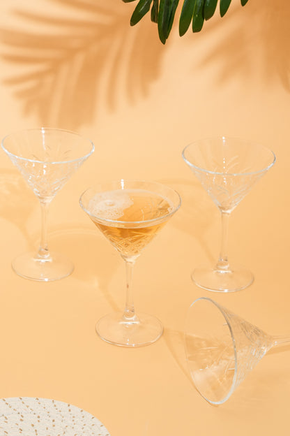 Regal Martini Cocktail Glass Set of 4 (230ml)