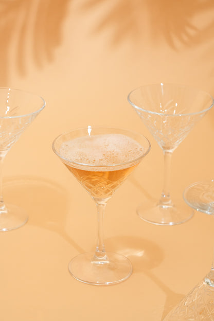 Regal Martini Cocktail Glass Set of 4 (230ml)