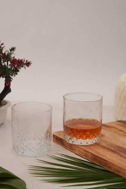 Diamond Rift Whiskey Glass Set of 6 (330ml)
