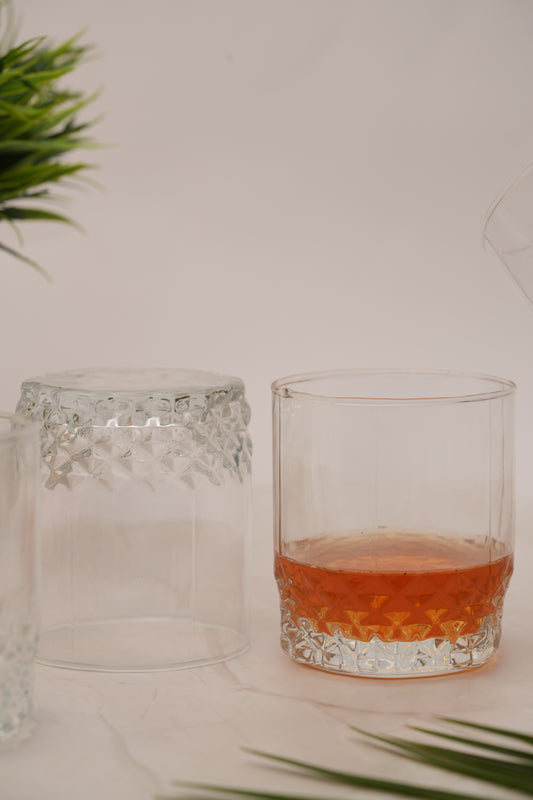 Diamond Rift Whiskey Glass Set of 6 (330ml)