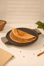 Cast Iron Dosa Tawa 30.5cm / 12 inch - Pre-seasoned, 100% Pure, Toxin-free, Gas & Induction