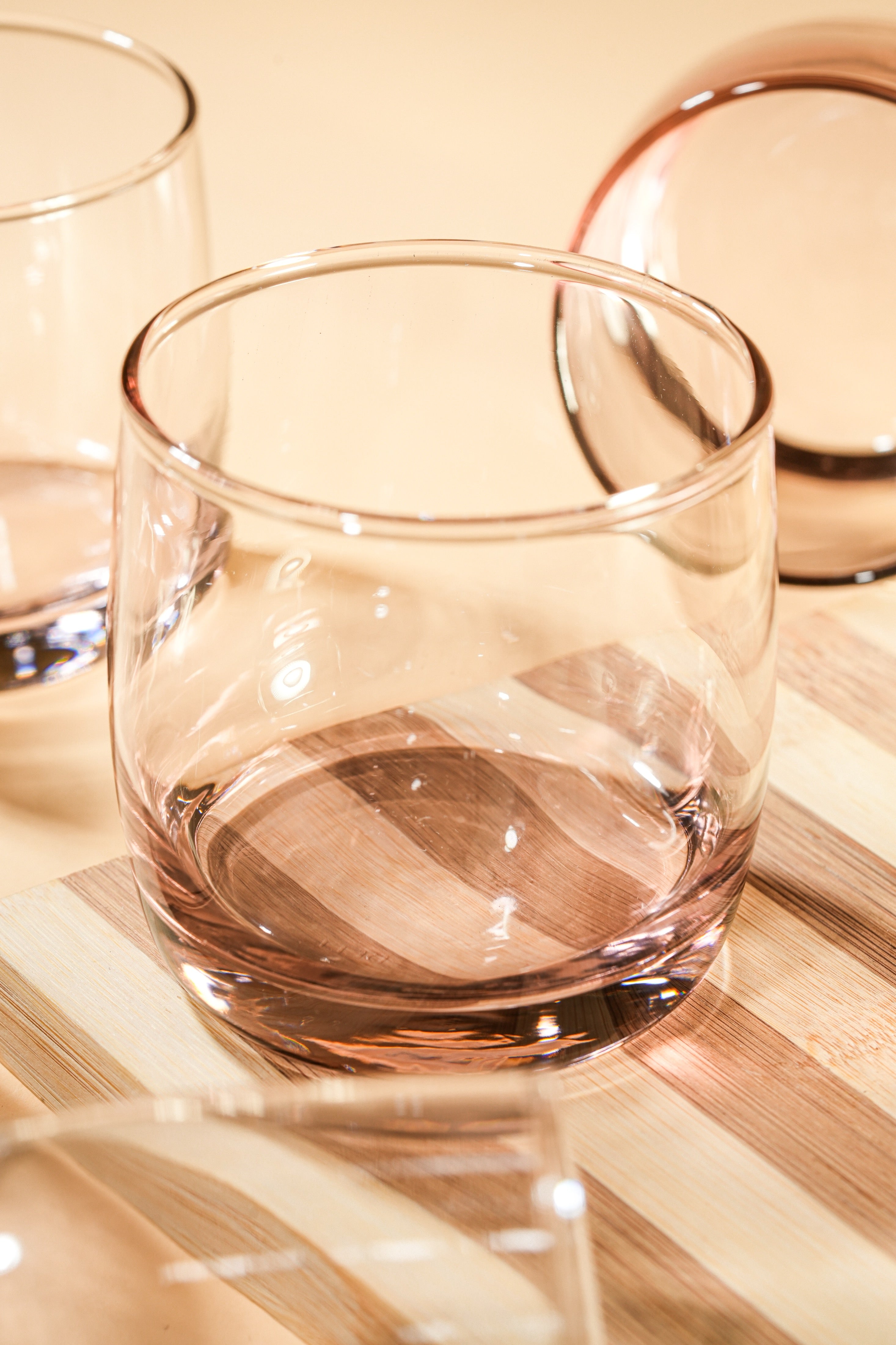 Pink Tint Cocktail Glass Set of 6 (315ml)