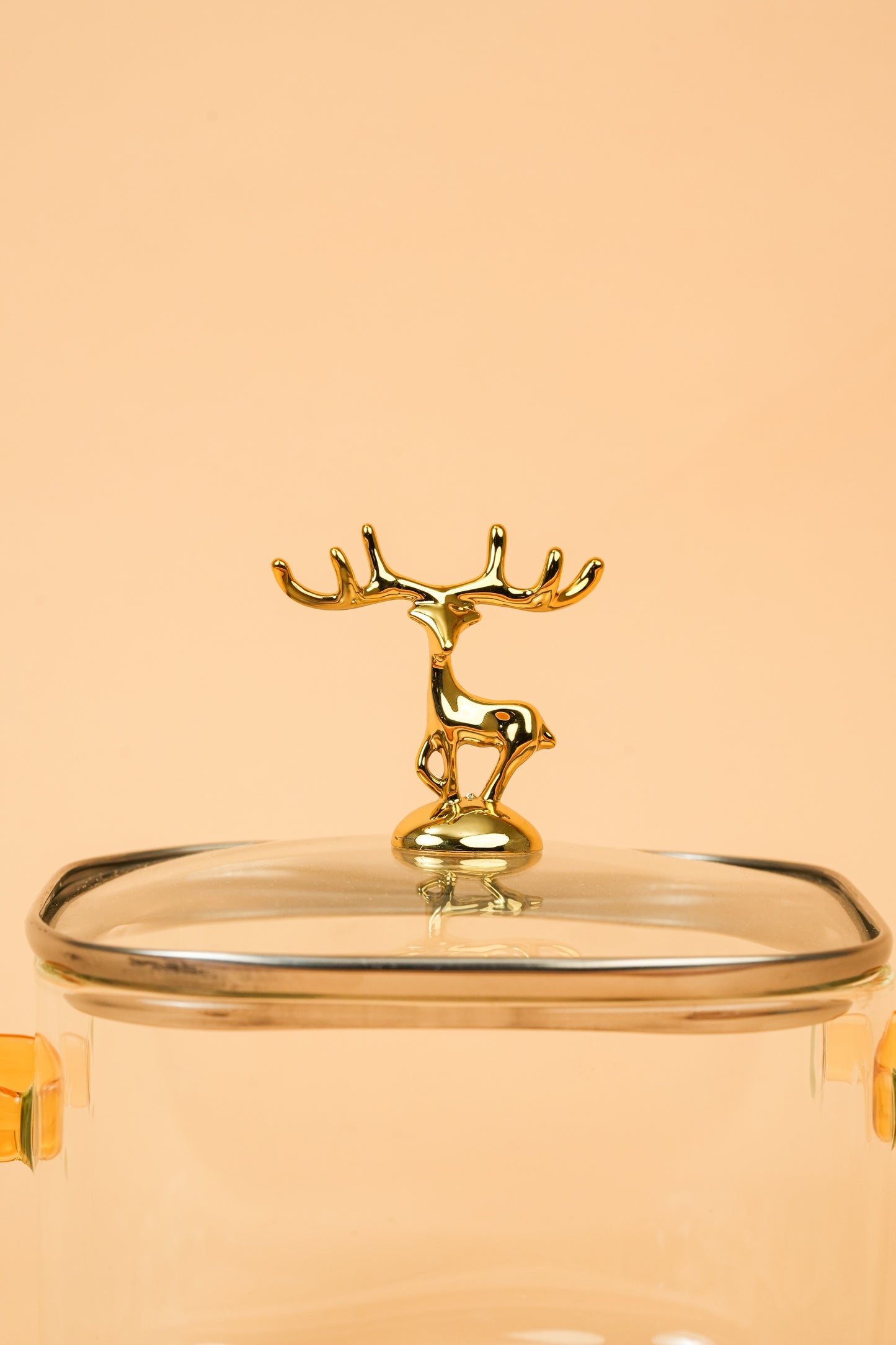 Nordic Crown Borosilicate Glass Kadhai / Pot 2 Litre