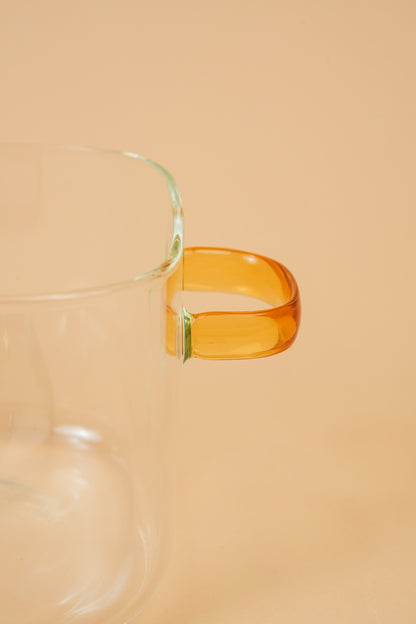 Nordic Crown Borosilicate Glass Kadhai / Pot 2 Litre