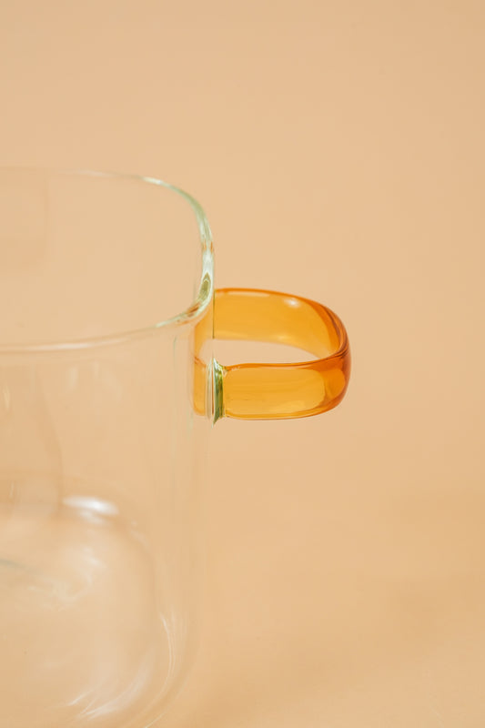 Nordic Crown Borosilicate Glass Kadhai / Pot 2 Litre