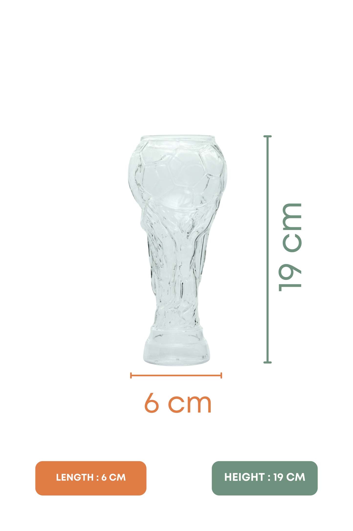 Madridon Beer Glass Set of 2 (480ml)