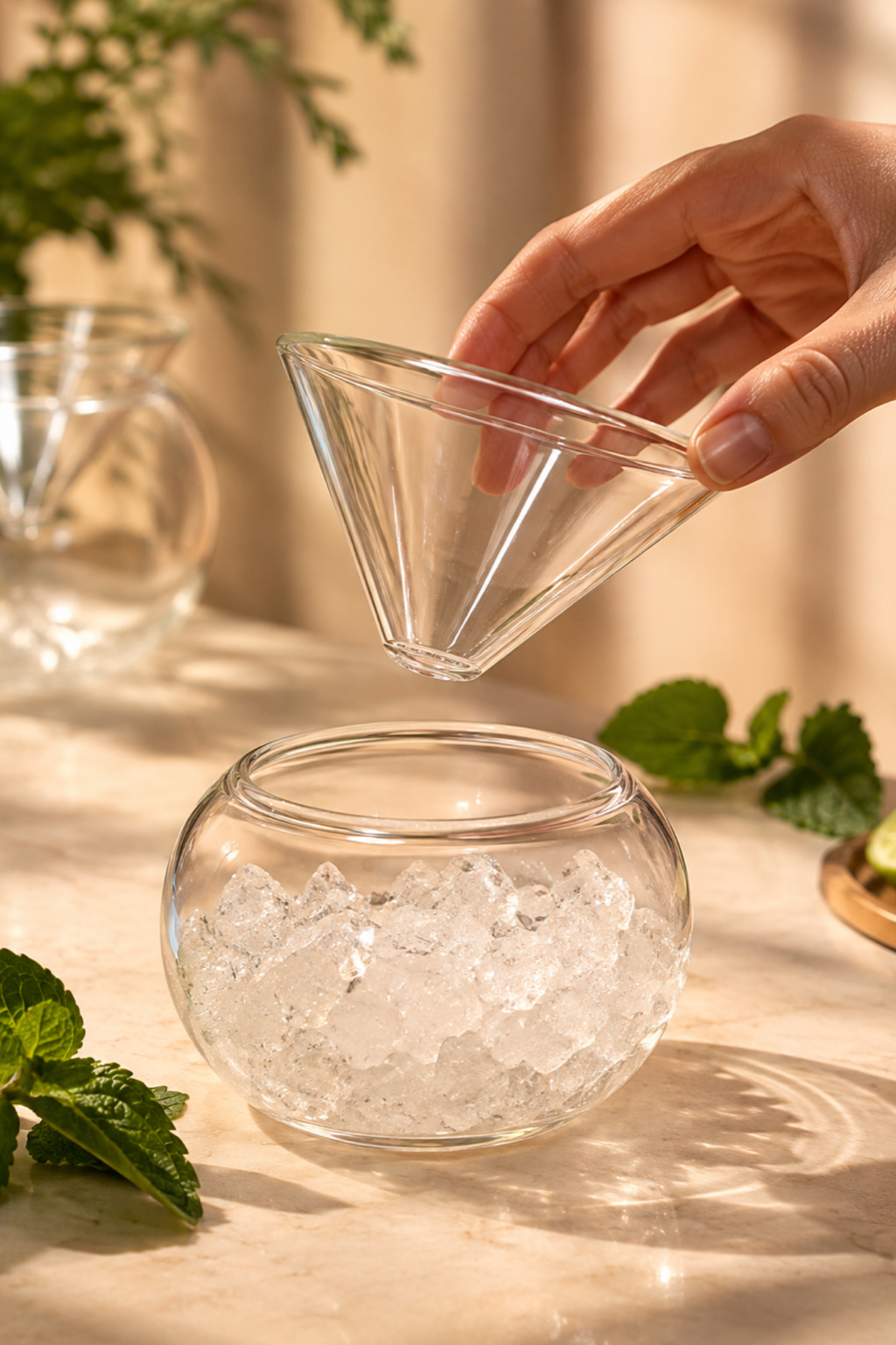 Floating Marge Cocktail Glass Set of 2 (125ml)