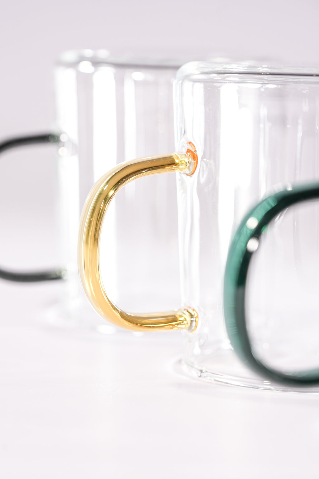 Lume Borosilicate Glass Mug Set of 4 (320ml)