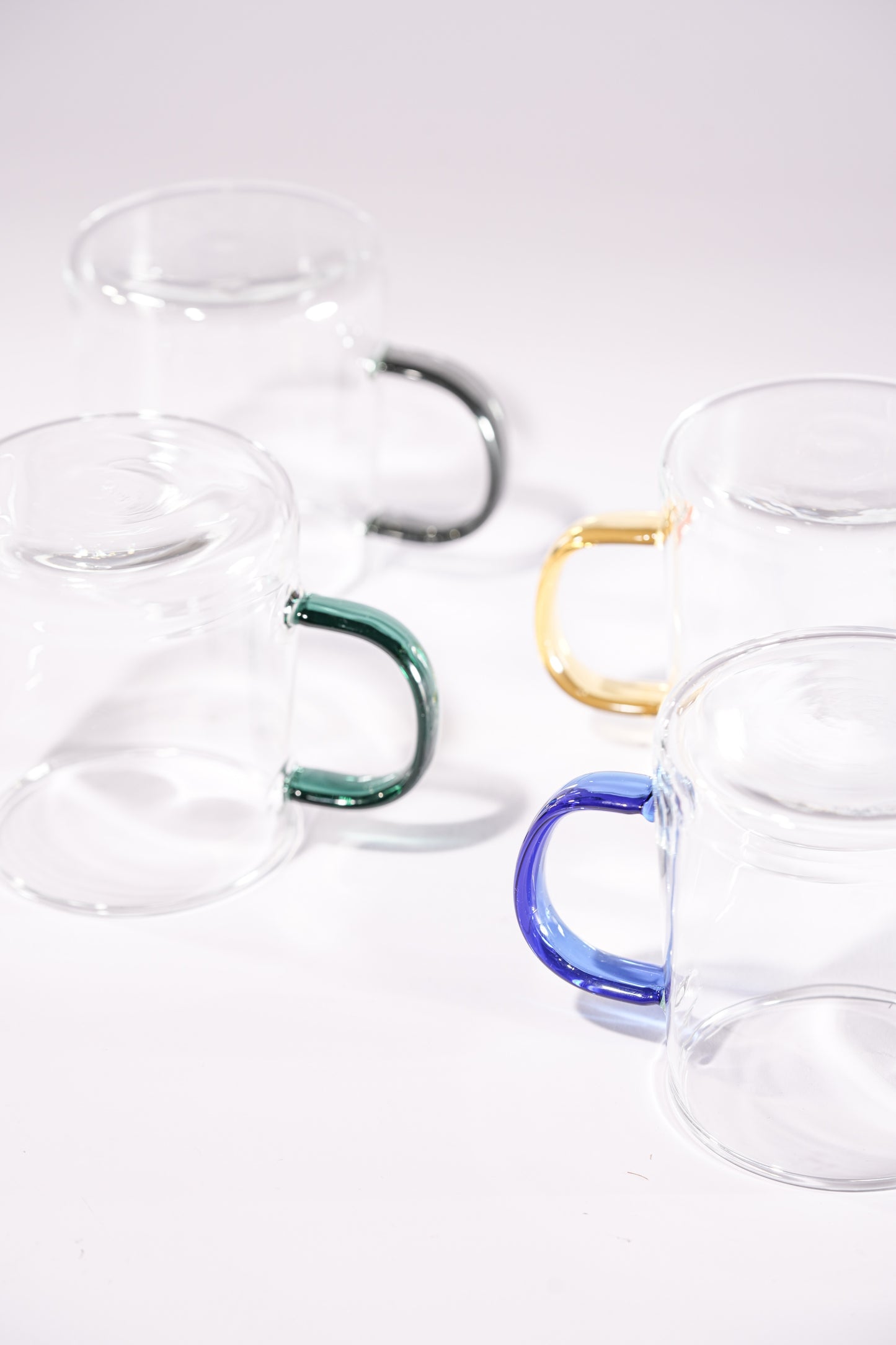 Lume Borosilicate Glass Mug Set of 4 (320ml)