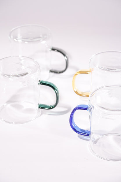 Lume Borosilicate Glass Mug Set of 4 (320ml)