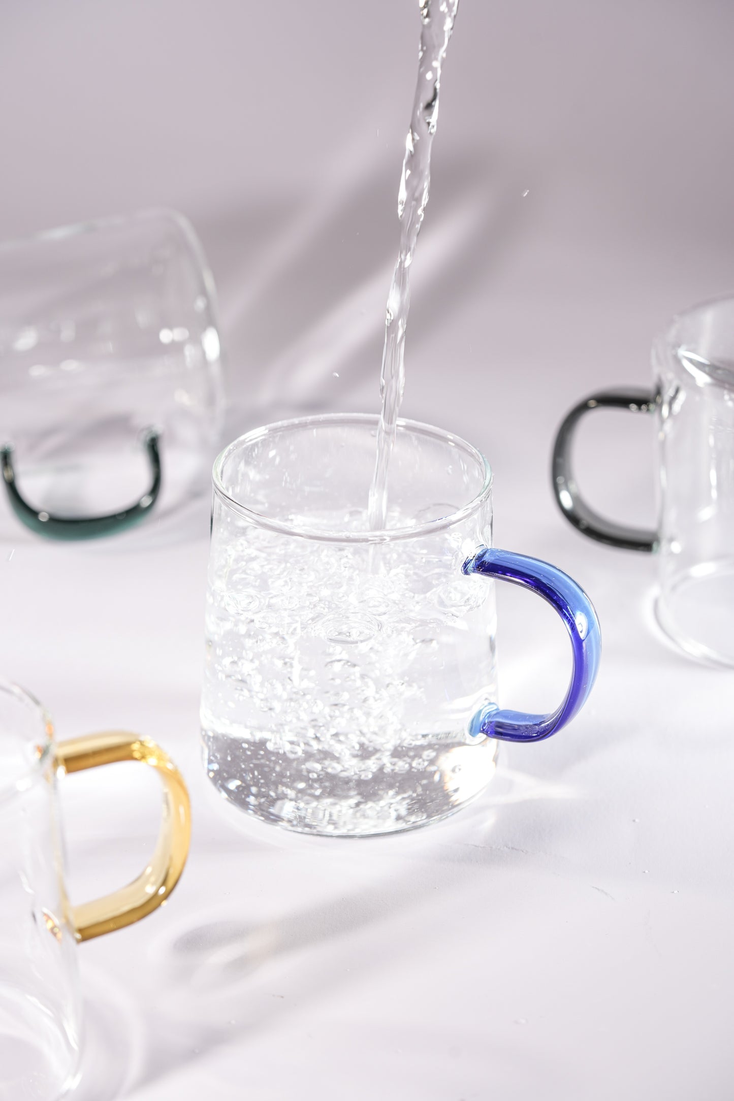 Lume Borosilicate Glass Mug Set of 4 (320ml)