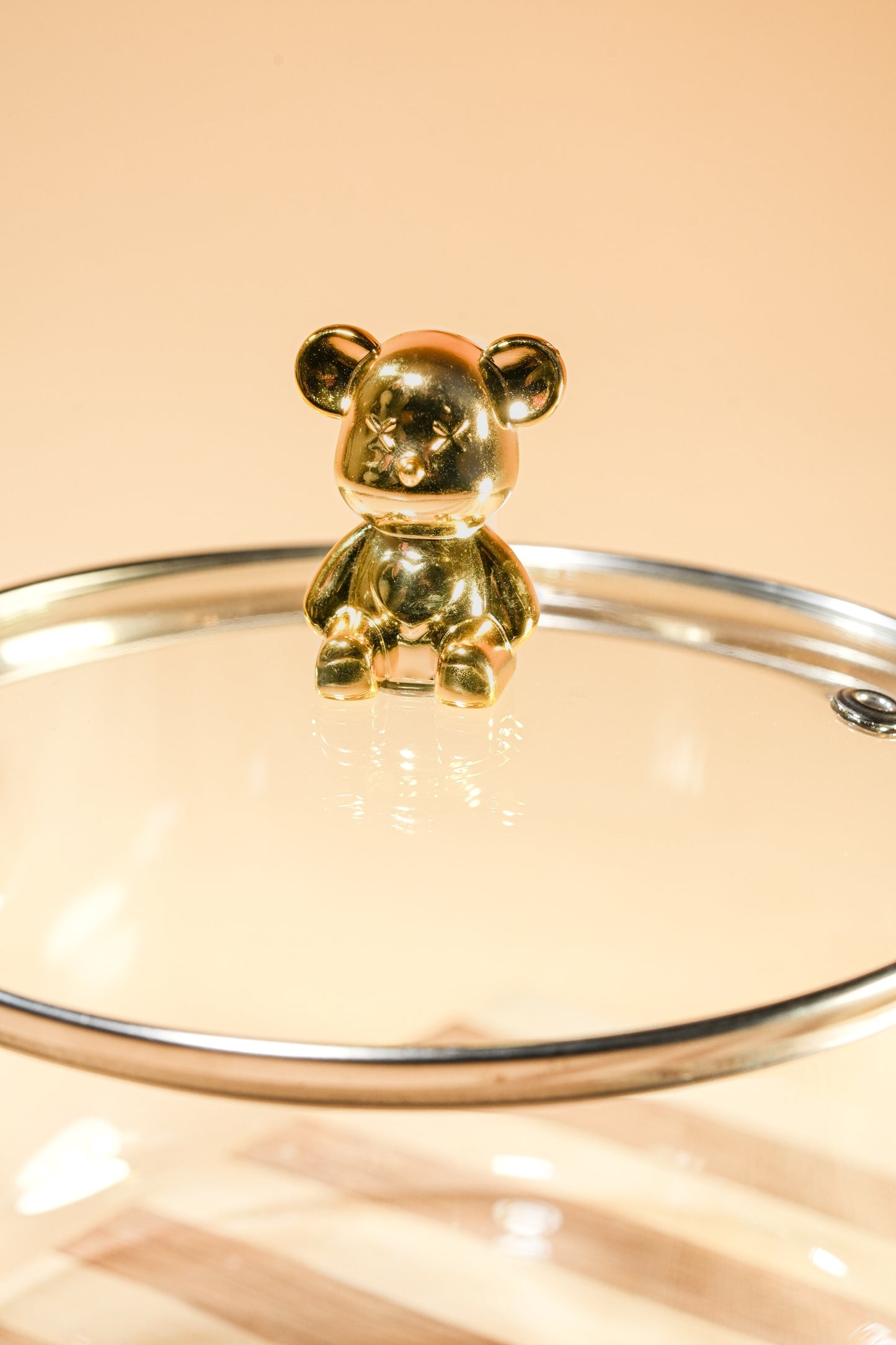 Crystal Cub Borosilicate Glass Kadhai / Pot 1.6 Litre