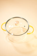 Clarity Borosilicate Glass Kadhai / Pot 1.2 Litre