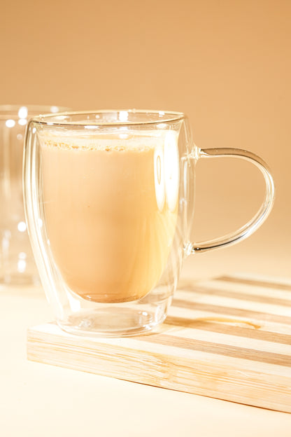 Therma Blum Double Wall Glass Mug Set of 2 (350ml)