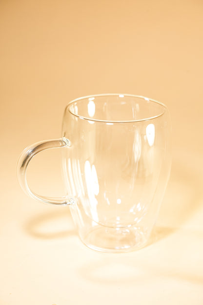 Therma Blum Double Wall Glass Mug Set of 2 (350ml)