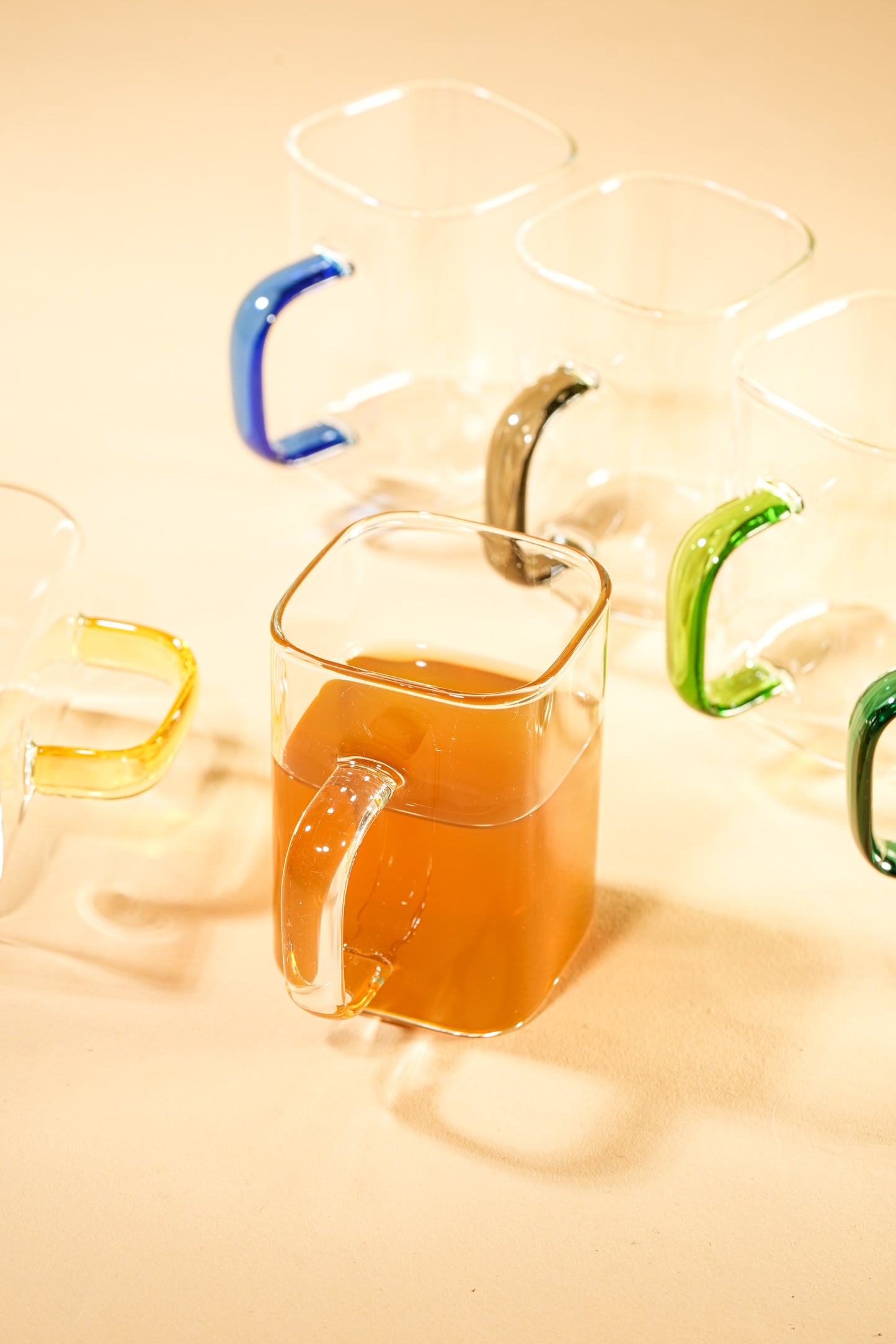 Lume Arc Borosilicate Glass Mug Set of 6 (230ml)